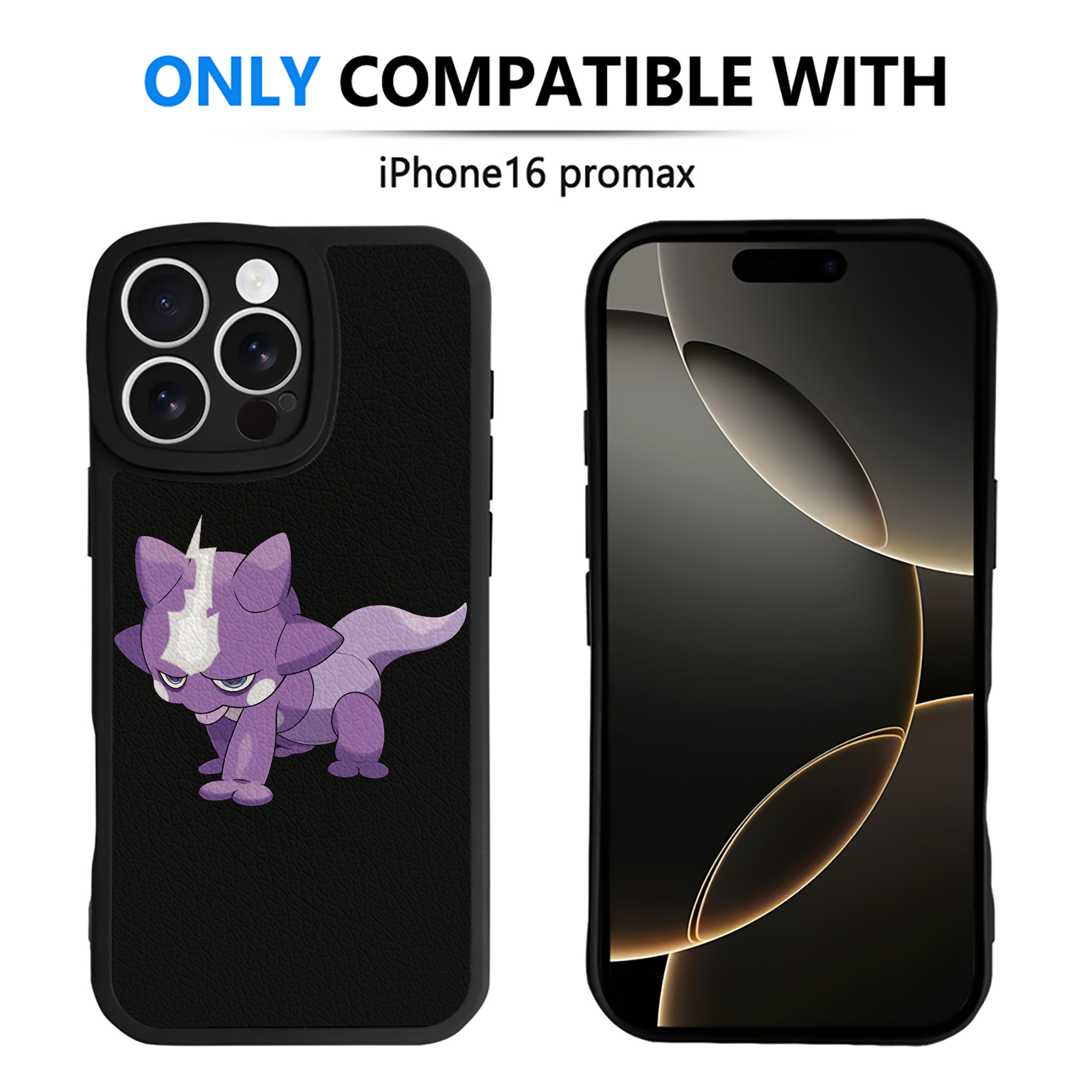 （画像用） ポケットモンスター Pokémon 【iPhone 16シリーズ対応】シリコンスマホケース（レザー調） 材質：シリコン